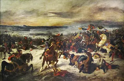 The Battle of Nancy Eugene Delacroix